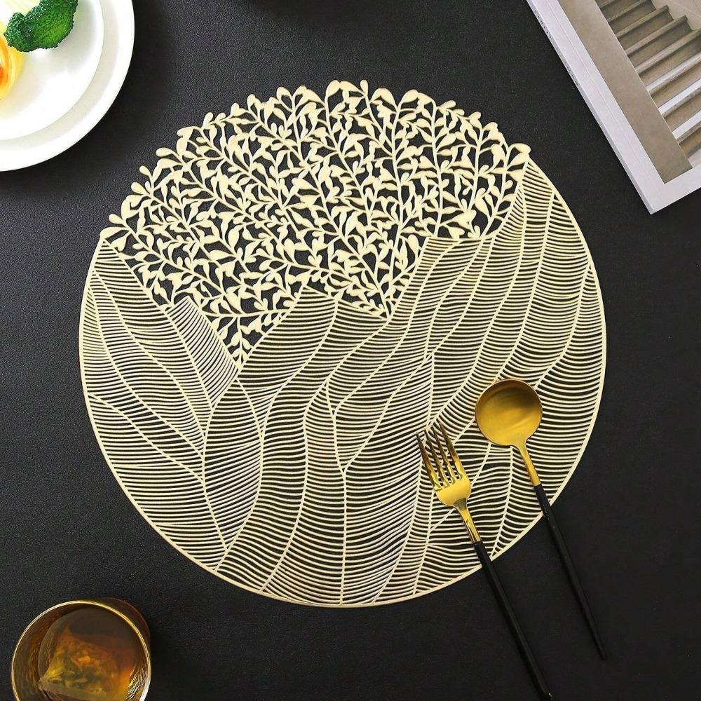 2PCS Plastic Heat-resistant Mats Ventilated Tableware Pads Home Decoration Coaster Table Protector рожевий колір золота
2PCS Plastic Heat-resistant Mats Ventilated Tableware Pads Home Decoration Coaster Table Protector рожевий колір золота