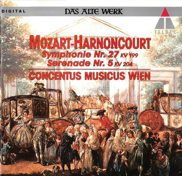CD MOZART, HARNONCOURT; CONCENTUS MUSI - Symphony 27 9031722892 Teldec 1991 Europe Classical Used
CD MOZART, HARNONCOURT; CONCENTUS MUSI - Symphony 27 9031722892 Teldec 1991 Europe Classical Used