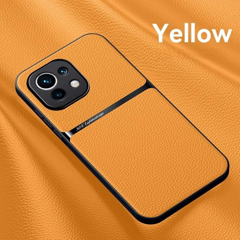 Для Xiaomi 11 Pro Чохол Шкіряний магнітний автомобільний тримач Чохол для телефону Для Xiaomi 11 Mi11 Mi 11Pro Xiaomi11 Силіконова протиударна задня кришка For Mi 11 Pro жовтий
Для Xiaomi 11 Pro Чохол Шкіряний магнітний автомобільний тримач Чохол для телефону Для Xiaomi 11 Mi11 Mi 11Pro Xiaomi11 Силіконова протиударна задня кришка For Mi 11 Pro жовтий