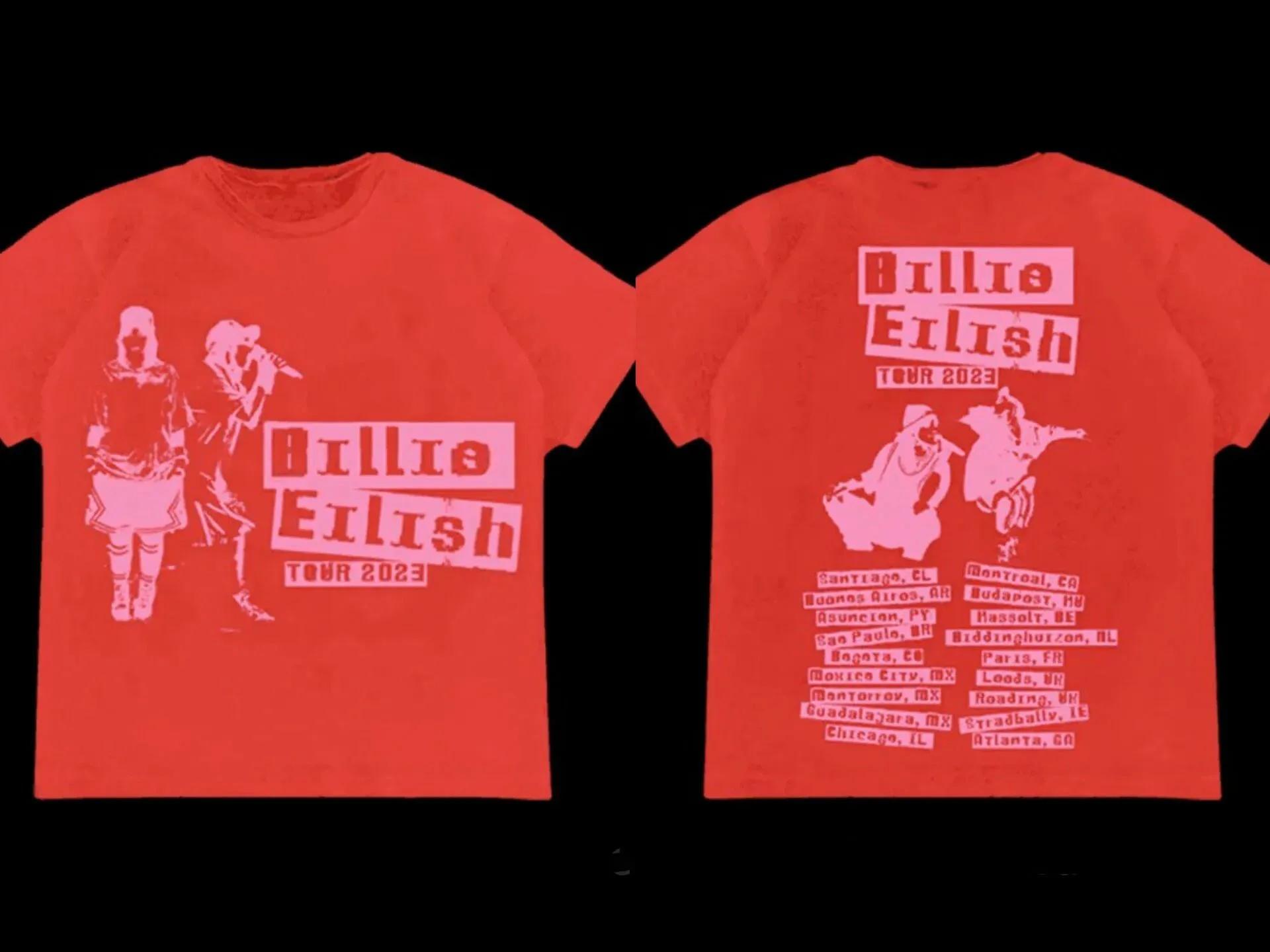 Футболка B-Billie Eilish з концертним туром 2023 року, хіп-хоп, футболка з круглим вирізом і короткими рукавами, повсякденна мода унісекс, жіноча розкішна високоякісна футболка S
Футболка B-Billie Eilish з концертним туром 2023 року, хіп-хоп, футболка з круглим вирізом і короткими рукавами, повсякденна мода унісекс, жіноча розкішна високоякісна футболка S