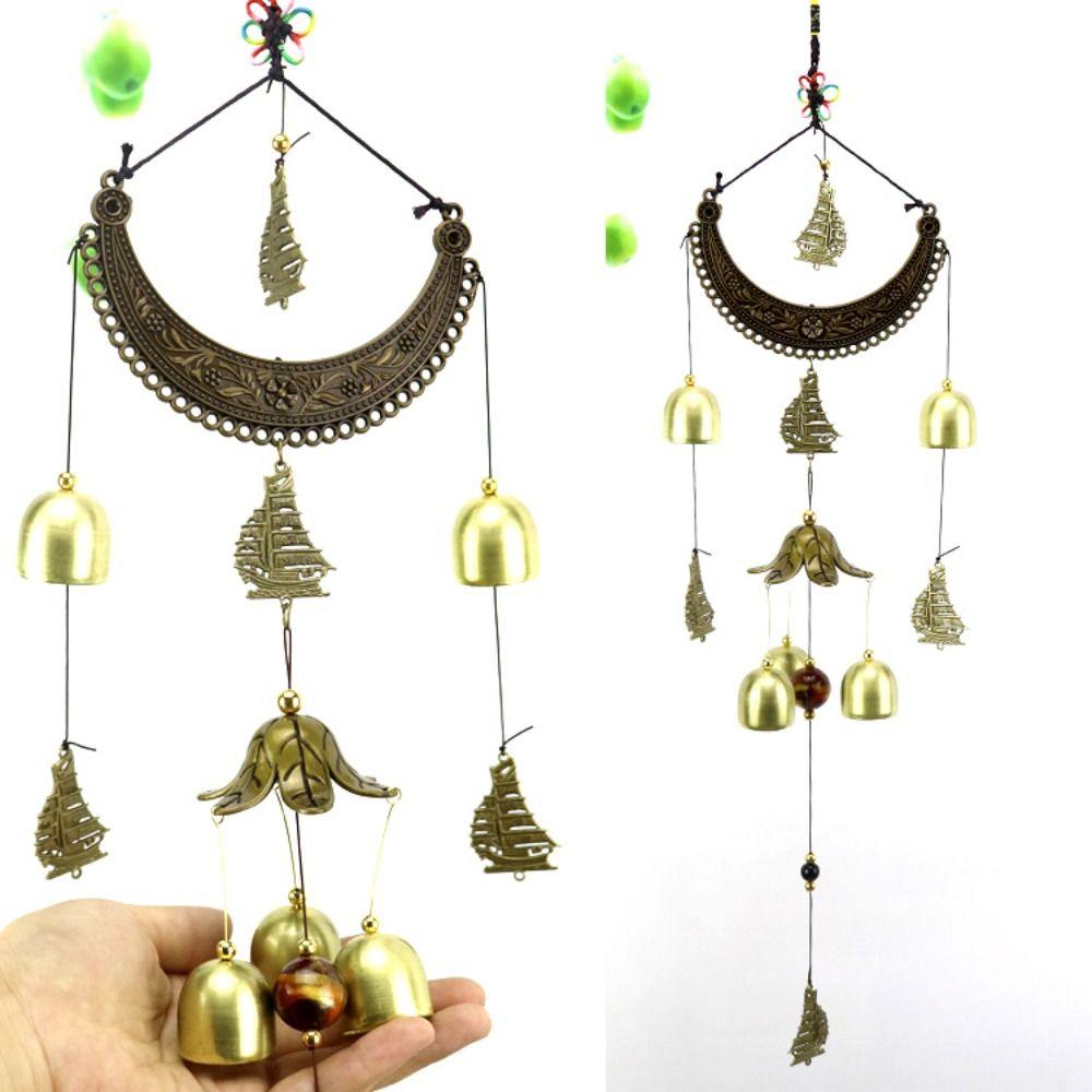 DIY Wind Chimes Elephant Garden Yard Decoration Outdoor Hanging Ornament