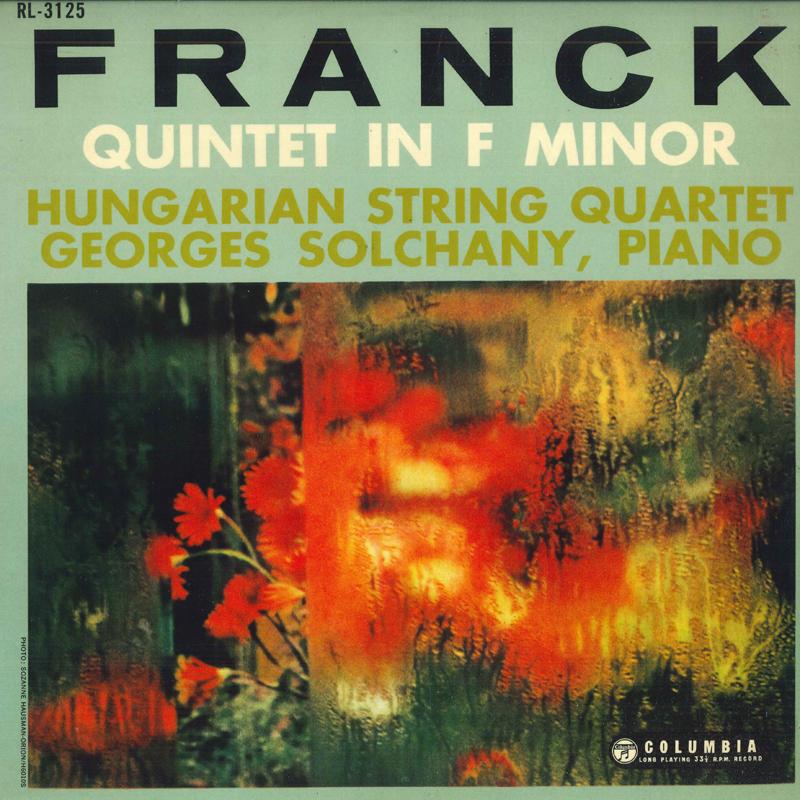 LP Record GEORGES SOLCHANY, HUNGARIAN QUARTET - Franck: Piano Quintet in F minor RL3125 COLUMBIA Japan Classical
LP Record GEORGES SOLCHANY, HUNGARIAN QUARTET - Franck: Piano Quintet in F minor RL3125 COLUMBIA Japan Classical
