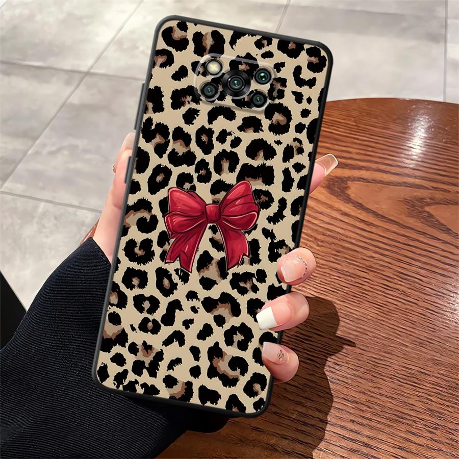 Case for Xiaomi Poco F8 C71 C50 X3 X4 X5 X7 Pro M5 C61 F3 M3 M4 M7 F1 C75 Funda Phone Cover Creative Leopard Print Bow Poco M5s
Case for Xiaomi Poco F8 C71 C50 X3 X4 X5 X7 Pro M5 C61 F3 M3 M4 M7 F1 C75 Funda Phone Cover Creative Leopard Print Bow Poco M5s