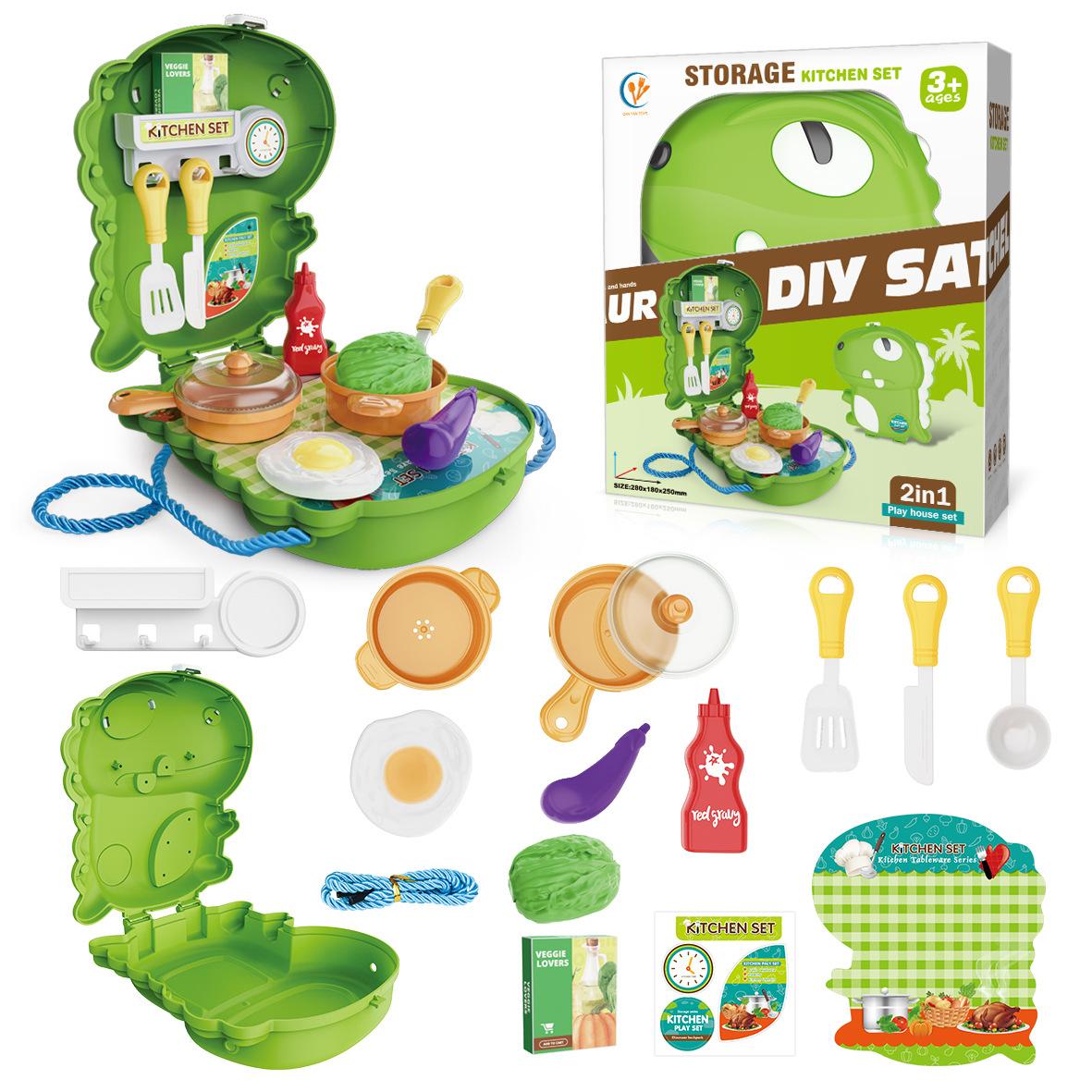 Simulation Dinosaur Backpack Toy Children S Play House Kitchen Fast Food Dessert Set 2 In 1 Shoulder Messenger Bag
Simulation Dinosaur Backpack Toy Children S Play House Kitchen Fast Food Dessert Set 2 In 1 Shoulder Messenger Bag