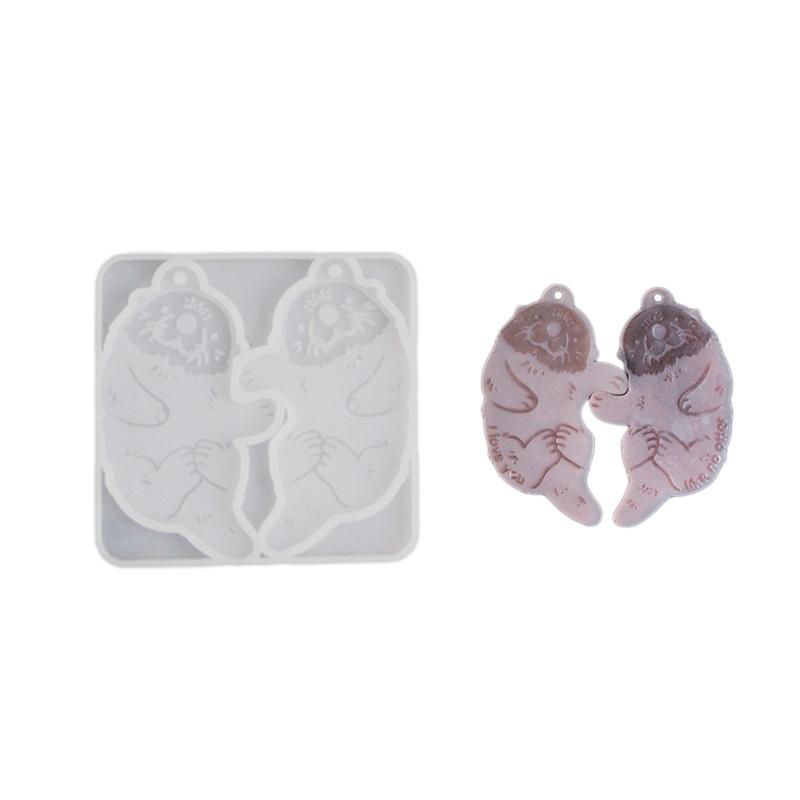 Otters Shape Silicone Pendant Molds with Hole Resin Jewelry Making Molds for Epoxy Resin Keychain Pendant Jewelry Making S
Otters Shape Silicone Pendant Molds with Hole Resin Jewelry Making Molds for Epoxy Resin Keychain Pendant Jewelry Making S