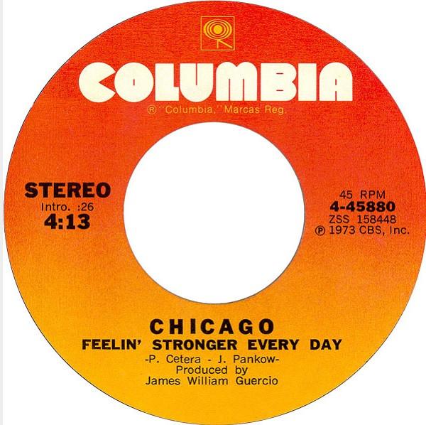 7inch Record CHICAGO - Feelin Stronger Every Day 445880 Columbia 1973 US Rock Used
7inch Record CHICAGO - Feelin Stronger Every Day 445880 Columbia 1973 US Rock Used