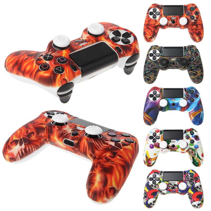 Силиконовые Gamepad кожи сцепление крышкой защитник случае + 2 капс комплект для контроллера PS4
Силиконовые Gamepad кожи сцепление крышкой защитник случае + 2 капс комплект для контроллера PS4
