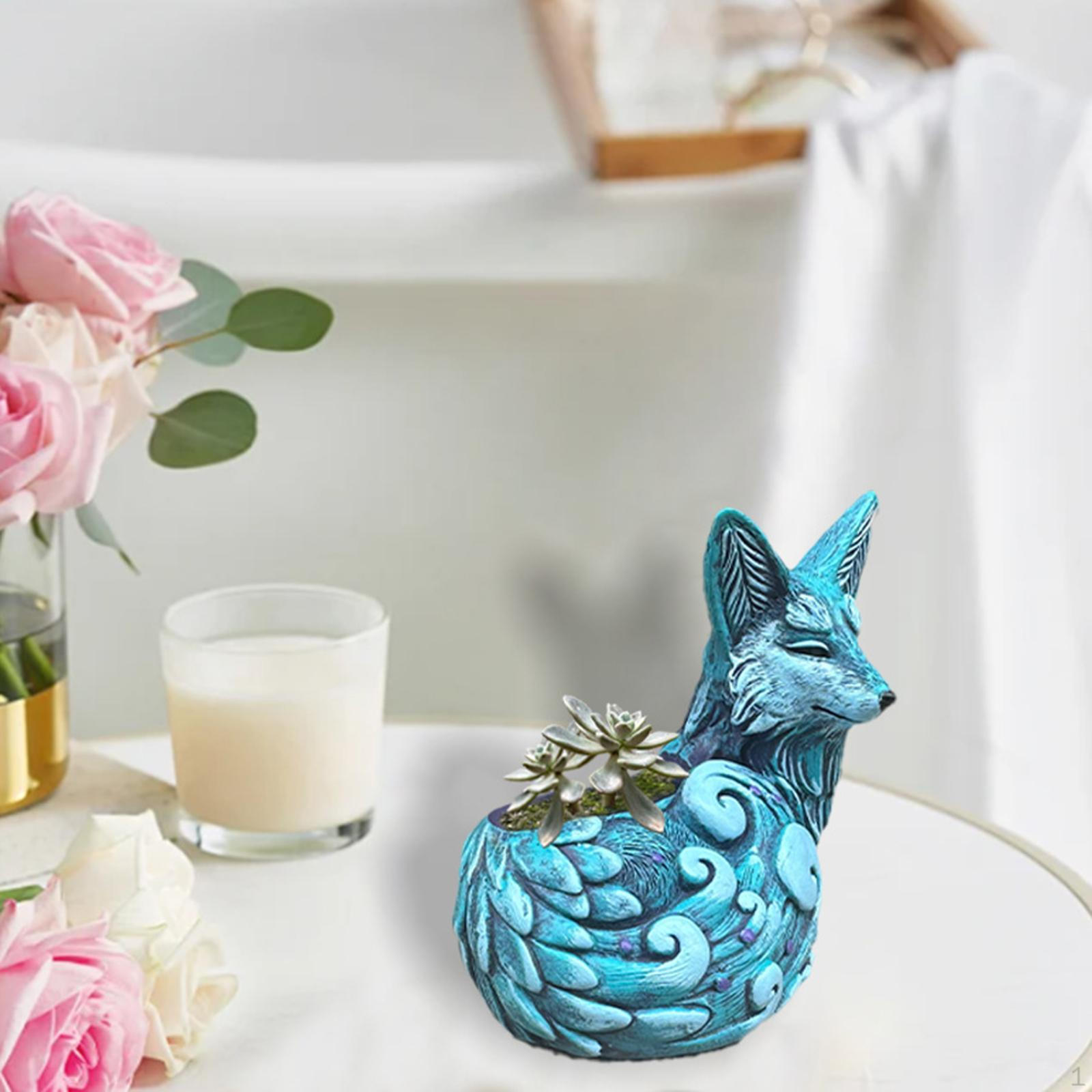 Animal Shaped Flower Pot Adorable Compact Home Decor Decorative Planter for Tabletop Shelf Indoors синій
Animal Shaped Flower Pot Adorable Compact Home Decor Decorative Planter for Tabletop Shelf Indoors синій