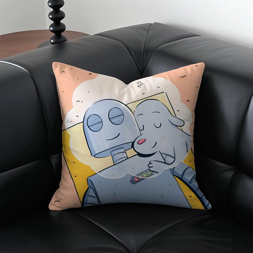 Healing RRobot Dreams Anime Cushion Cover Pillow Case Antidustmite Invisible zipper silky plush cushion 30X30cm
Healing RRobot Dreams Anime Cushion Cover Pillow Case Antidustmite Invisible zipper silky plush cushion 30X30cm