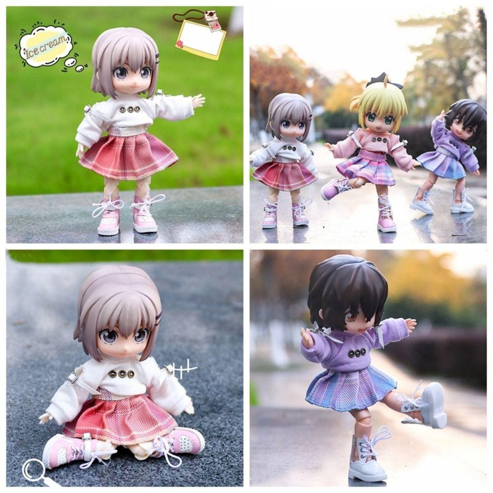 Casual Wear Doll Striped Skirt Obitsu11 Dress Doll Clothes Fashion Ob11 Sweatshirt Set DIY Toy Orange Skirt
Casual Wear Doll Striped Skirt Obitsu11 Dress Doll Clothes Fashion Ob11 Sweatshirt Set DIY Toy Orange Skirt