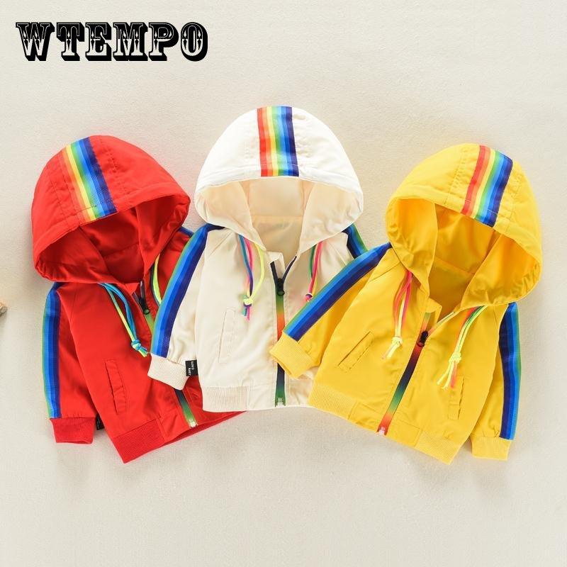 Пальто Дети Детские Осень Hoodie Куртка Пальто Верхняя одежда Радуга Полоса Windbreaker Одежда
Пальто Дети Детские Осень Hoodie Куртка Пальто Верхняя одежда Радуга Полоса Windbreaker Одежда