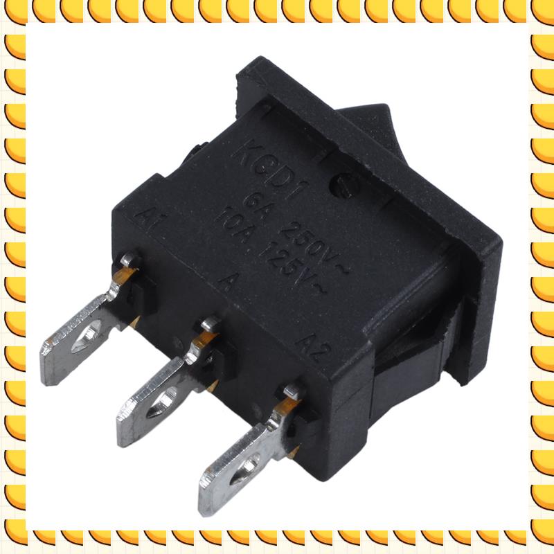BAAU 6X SPDT ON-OFF-ON 3 Position Snap In Boat Rocker Switch AC 250V/6A 125V/10A
BAAU 6X SPDT ON-OFF-ON 3 Position Snap In Boat Rocker Switch AC 250V/6A 125V/10A