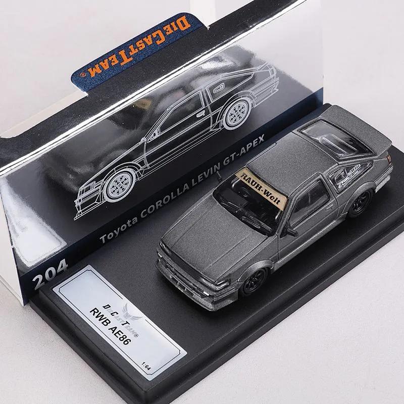 DCT 1:64 Toyota AE86 Ширококузовна Модифікована Версія Колекція Моделей Автомобілів Високоякісна Симульована Лита Під Тиском Автомодель зі Сплаву сірий
DCT 1:64 Toyota AE86 Ширококузовна Модифікована Версія Колекція Моделей Автомобілів Високоякісна Симульована Лита Під Тиском Автомодель зі Сплаву сірий
