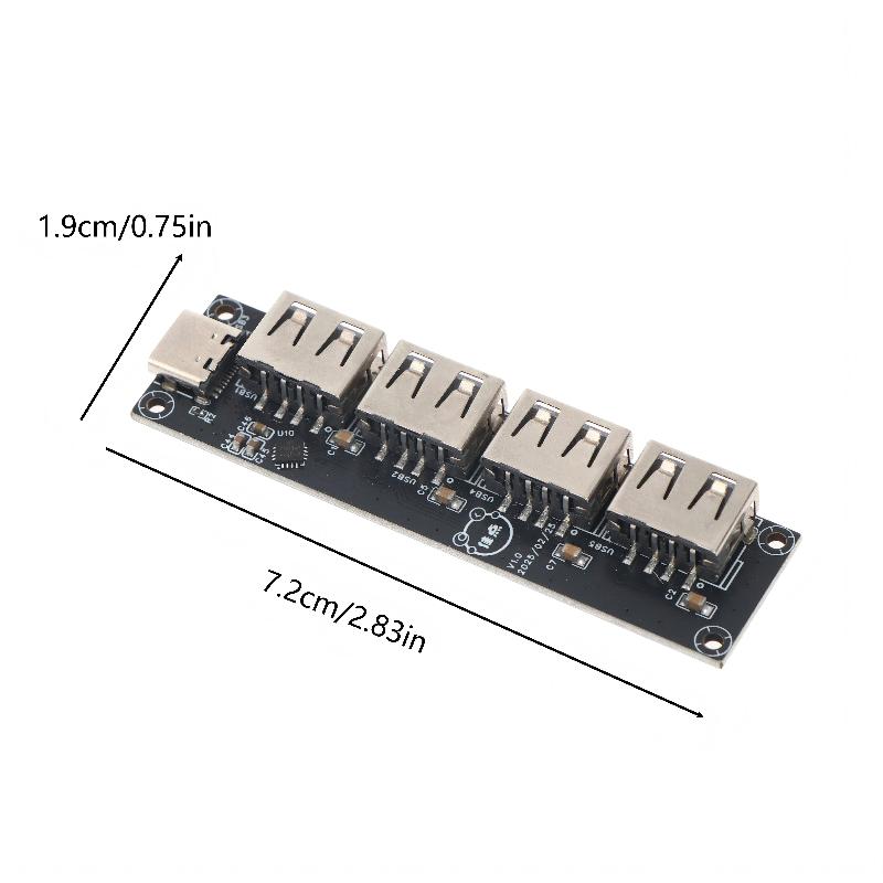 New CH334 USB 2.0 HUB 4 Port USB Expander MTT Multi Transaction Translator USB Splitter Module For DIY Electronics
New CH334 USB 2.0 HUB 4 Port USB Expander MTT Multi Transaction Translator USB Splitter Module For DIY Electronics
