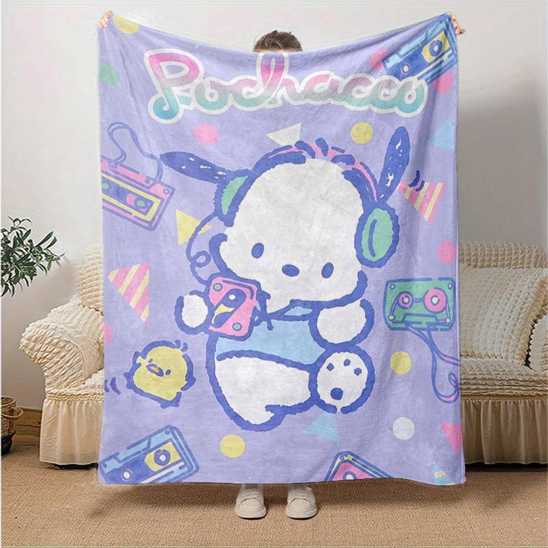 1pc Music Pochacco Blanket, Soft Throw for Home Decor, Gift Idea, Living Room, Travel, Camping, Car Blankets, Beach, Office Naps, Suitable for All Sea 130x150cm
1pc Music Pochacco Blanket, Soft Throw for Home Decor, Gift Idea, Living Room, Travel, Camping, Car Blankets, Beach, Office Naps, Suitable for All Sea 130x150cm