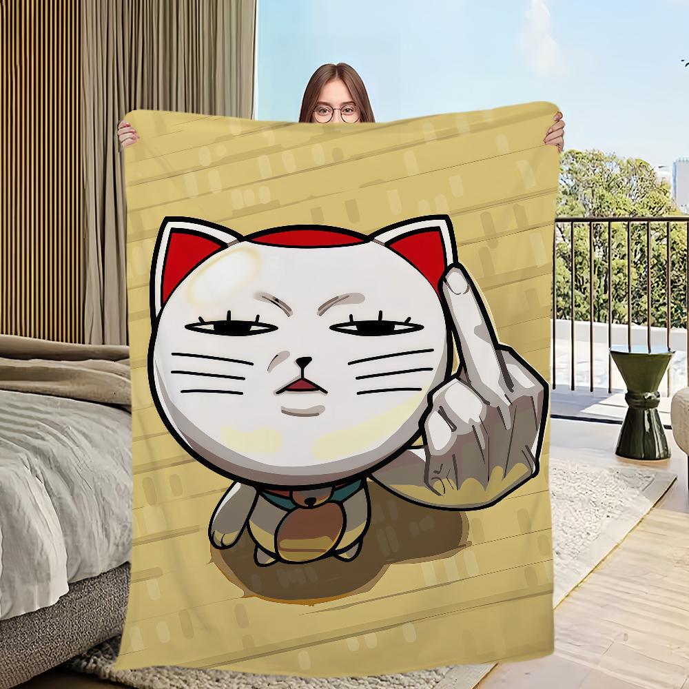 Funny Meme Cute Anime Cat T-Turbo Granny Home Flannel Warm Soft Plush Blanket For Sofa Living Room Office Bedroom Travel Gift 75x90cm
Funny Meme Cute Anime Cat T-Turbo Granny Home Flannel Warm Soft Plush Blanket For Sofa Living Room Office Bedroom Travel Gift 75x90cm
