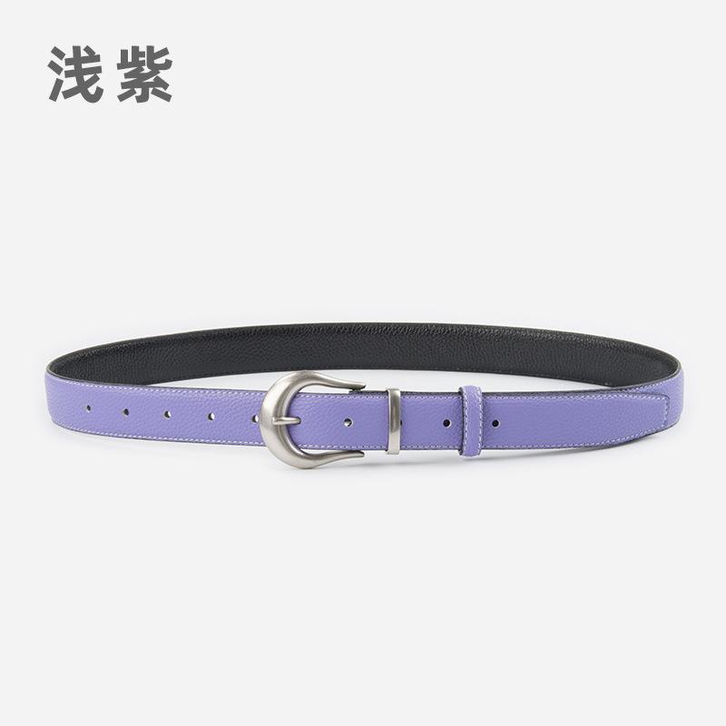 Ремень женский из высококачественной кожи с узором личи, первый слой, из коровьей кожи, с ремнем для свитера, юбки, джинсов, женский ремень 105cm
Ремень женский из высококачественной кожи с узором личи, первый слой, из коровьей кожи, с ремнем для свитера, юбки, джинсов, женский ремень 105cm