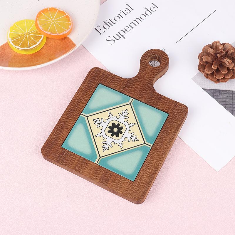 1Pc Retro Solid Wood Tile Insulated Pot Mats Home Placemats High Temperature Resistant Kitchen Table Mats Coasters
1Pc Retro Solid Wood Tile Insulated Pot Mats Home Placemats High Temperature Resistant Kitchen Table Mats Coasters