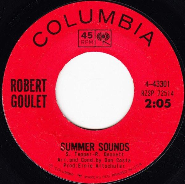 7inch Record ROBERT GOULET Summer Sounds The More I See Of M 443301 Columbia 1968 US Pop Used
7inch Record ROBERT GOULET Summer Sounds The More I See Of M 443301 Columbia 1968 US Pop Used