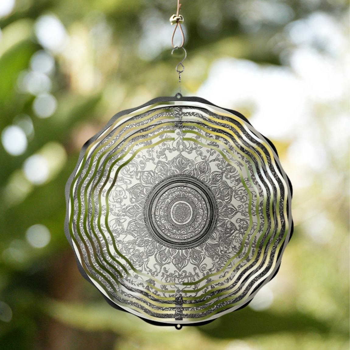 10 Inch Hanging Wind Chime Outdoor Decor Elegant Courtyard Decoration with 360 Rotating Hook Unique Dynamic Design for Spring Summer Autumn Gift 01A
10 Inch Hanging Wind Chime Outdoor Decor Elegant Courtyard Decoration with 360 Rotating Hook Unique Dynamic Design for Spring Summer Autumn Gift 01A