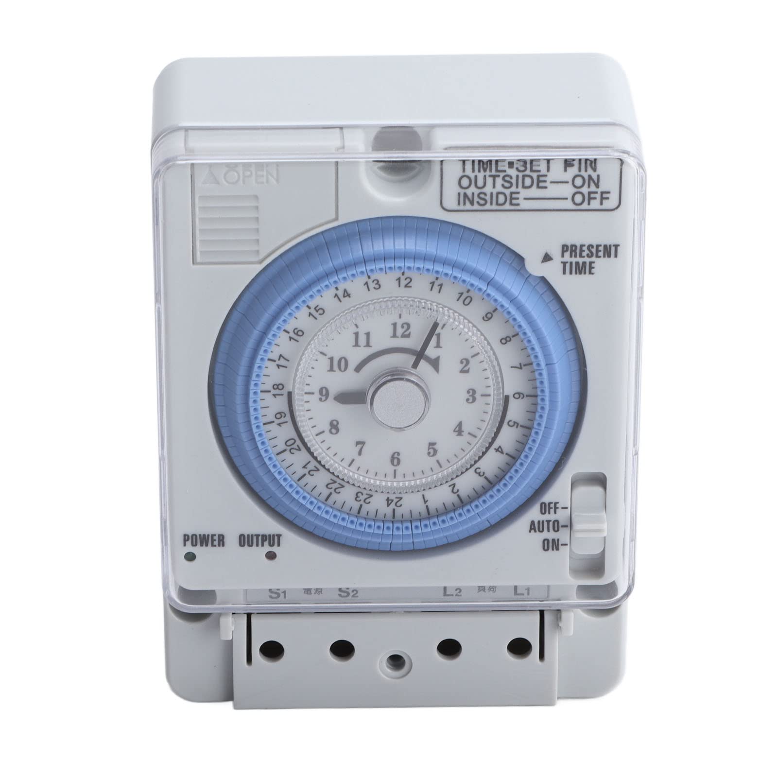 Mechanical Time Switch, 96 OnOff Settings 100V-240V Easy to Install Timer Switch TB388 for Coffee Maker Air Conditioner Light
Mechanical Time Switch, 96 OnOff Settings 100V-240V Easy to Install Timer Switch TB388 for Coffee Maker Air Conditioner Light
