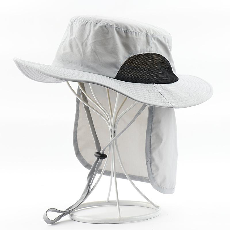Men s and women s outdoor shawl bucket hat sunscreen sun hat neck protector devil hat waterproof sunshade UV protection sun hat 54-61cm светло-серый
Men s and women s outdoor shawl bucket hat sunscreen sun hat neck protector devil hat waterproof sunshade UV protection sun hat 54-61cm светло-серый