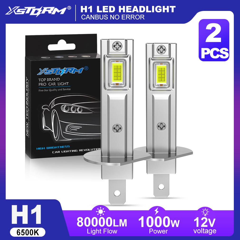 XSTORM H1 LED Headlight Bulbs Canbus High Power Auto Lights 800000LM 1000W Mini Size Focus Automobile Headlamp Fog Lamp 12V 24V H1
XSTORM H1 LED Headlight Bulbs Canbus High Power Auto Lights 800000LM 1000W Mini Size Focus Automobile Headlamp Fog Lamp 12V 24V H1
