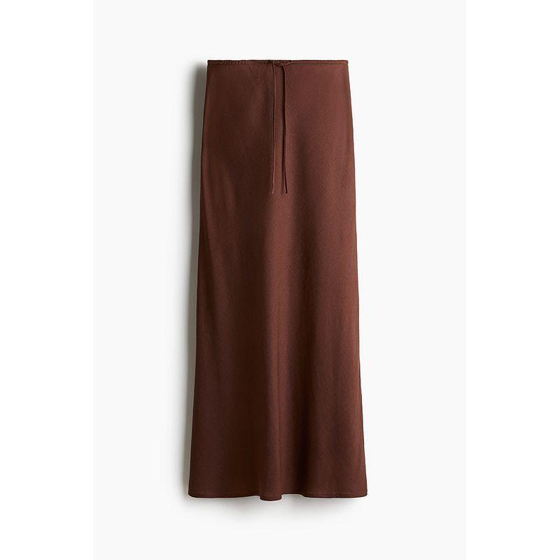 HM Women s Skirt 2025 Autumn New Arrival Fashion Straight Korean Style Elastic Waist Skirt 1271529 Dark brown 165/80(M)
HM Women s Skirt 2025 Autumn New Arrival Fashion Straight Korean Style Elastic Waist Skirt 1271529 Dark brown 165/80(M)