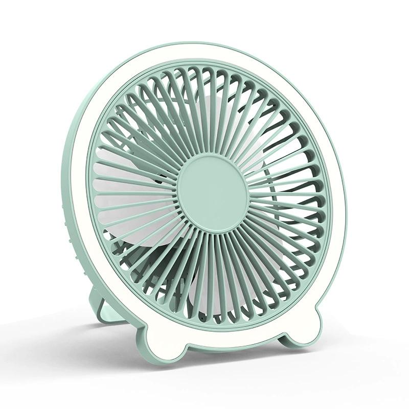 Mini ventilador de escritorio portátil con luz LED diseño de dibujos animados para dormitorio
Mini ventilador de escritorio portátil con luz LED diseño de dibujos animados para dormitorio