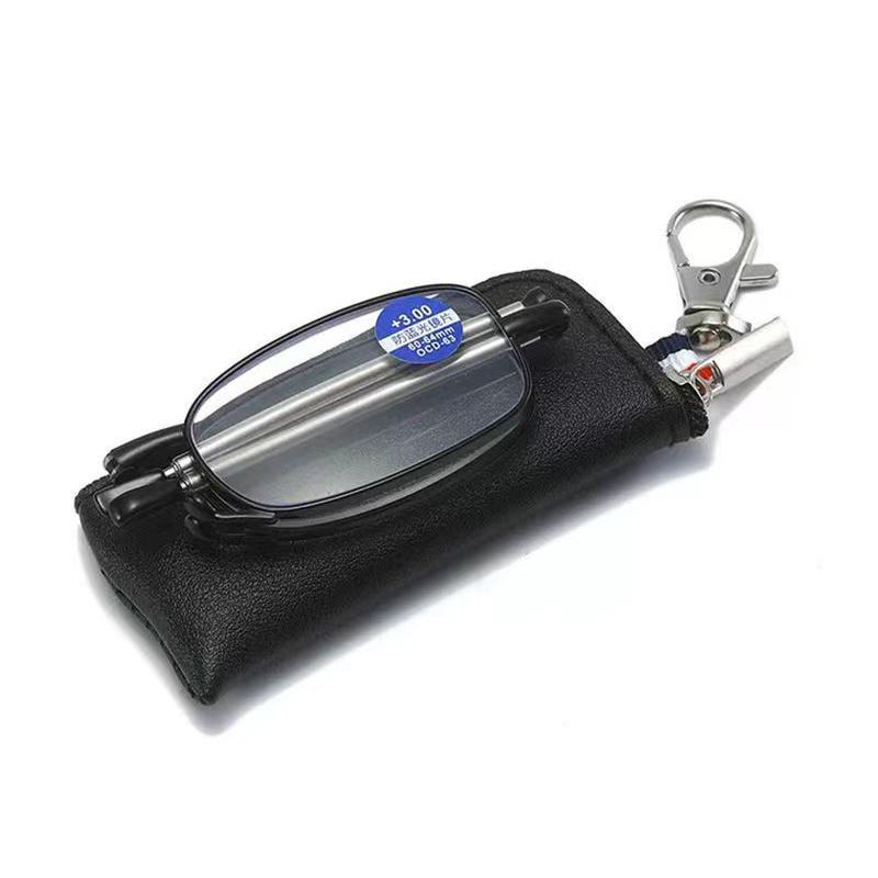 Portable Folding Presbyopia Eyeglasses Blue Light Blocking Super Light- Presbyopic Glasses with Storage Bag Mini Eyeglasses for Ladies and Gentlemen 2.5
Portable Folding Presbyopia Eyeglasses Blue Light Blocking Super Light- Presbyopic Glasses with Storage Bag Mini Eyeglasses for Ladies and Gentlemen 2.5