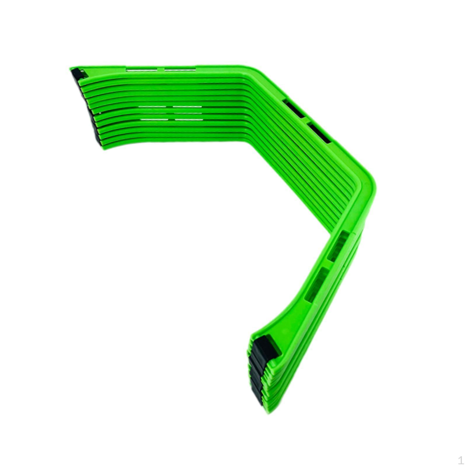 Лестница для развития ловкости для футбольных тренировок, скоростное тренировочное оборудование для спортсменов, барьеры для прыжков зелёный
Лестница для развития ловкости для футбольных тренировок, скоростное тренировочное оборудование для спортсменов, барьеры для прыжков зелёный