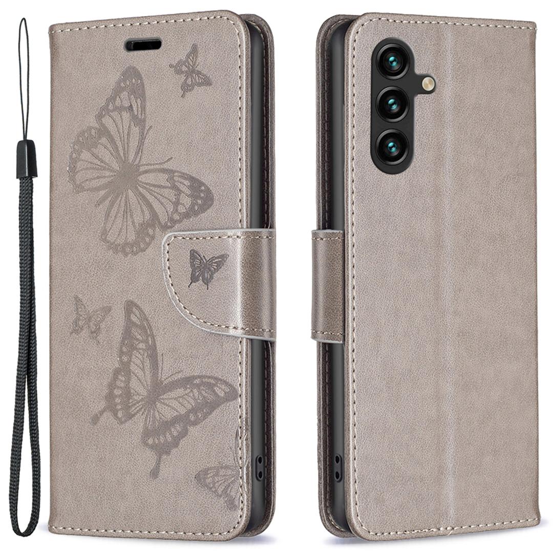 For Samsung Galaxy A15 4G Case Butterfly Imprinted PU Leather Wallet Cover Grey
For Samsung Galaxy A15 4G Case Butterfly Imprinted PU Leather Wallet Cover Grey