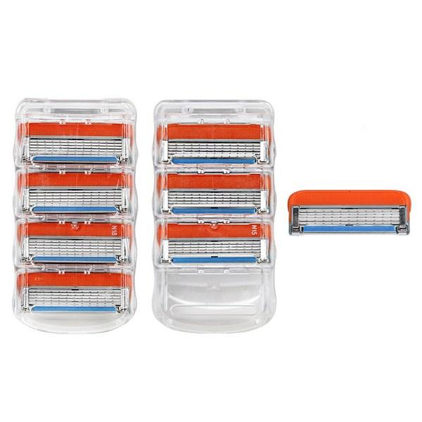 On B U Gillette compatible premium close contact 5-ply razor blade Fusion 5 Power, 4 pieces, 2 pieces ,Korean razor blade
On B U Gillette compatible premium close contact 5-ply razor blade Fusion 5 Power, 4 pieces, 2 pieces ,Korean razor blade