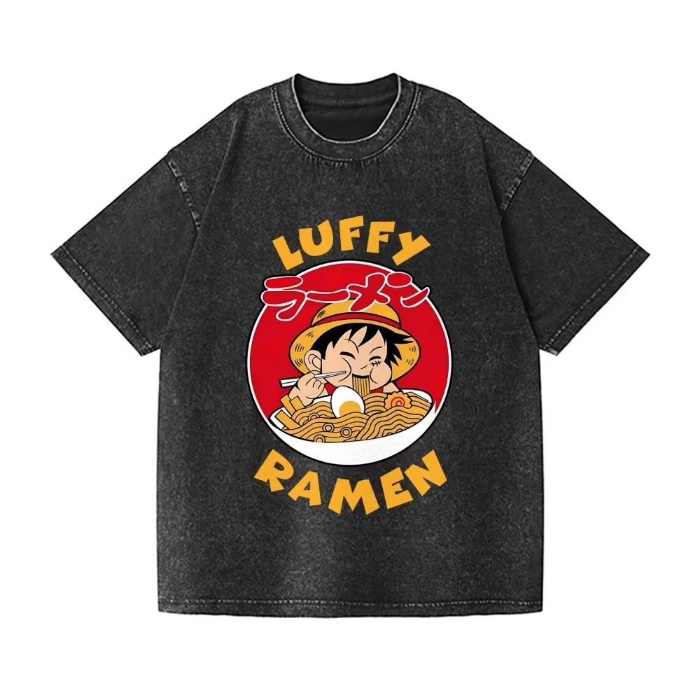 Relaxing and Comfortable One Piece Ramen Vintage Wash Japanese Design TShirt Quality Mens Clothing Summer New Wash T Shirt M
Relaxing and Comfortable One Piece Ramen Vintage Wash Japanese Design TShirt Quality Mens Clothing Summer New Wash T Shirt M