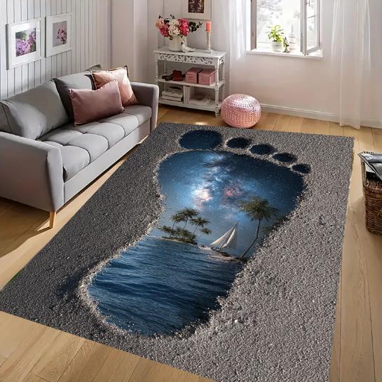 Fashion Footprints Floor Mat Welcome Landscape Door Mat Suitable for Very Living Room Bedroom Bathroom Kitchen and Laundry Room 40x60cm
Fashion Footprints Floor Mat Welcome Landscape Door Mat Suitable for Very Living Room Bedroom Bathroom Kitchen and Laundry Room 40x60cm