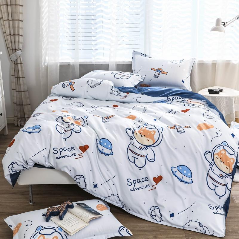 Lovely Cartoon King Size Duvet Cover Set 220x240 Skin Friendly Double Bed Quilt Cover Blanket Comforter Cover and Pillowcase 150x200cm 4 pcs set
Lovely Cartoon King Size Duvet Cover Set 220x240 Skin Friendly Double Bed Quilt Cover Blanket Comforter Cover and Pillowcase 150x200cm 4 pcs set