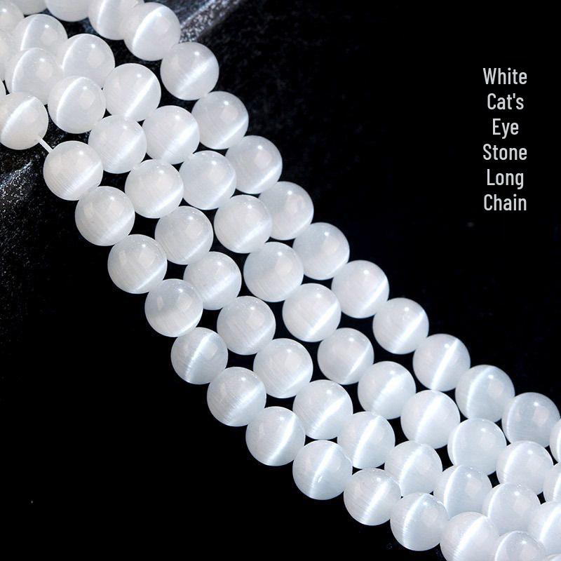 Круглые бусины «кошачий глаз» белого цвета для изготовления украшений и аксессуаров своими руками 8MM/Approximately 46 beads
Круглые бусины «кошачий глаз» белого цвета для изготовления украшений и аксессуаров своими руками 8MM/Approximately 46 beads