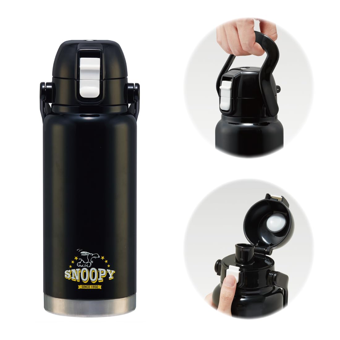 Skater Stainless Steel Direct Bottle with Handle 800ml Water Bottle Mug Bottle Snoopy STD8H-A
Skater Stainless Steel Direct Bottle with Handle 800ml Water Bottle Mug Bottle Snoopy STD8H-A