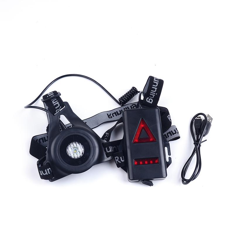 USB Rechargeable 3 Modes LED Chest Running Light with Back Warning Light For Camping Hiking Running Black#0
USB Rechargeable 3 Modes LED Chest Running Light with Back Warning Light For Camping Hiking Running Black#0