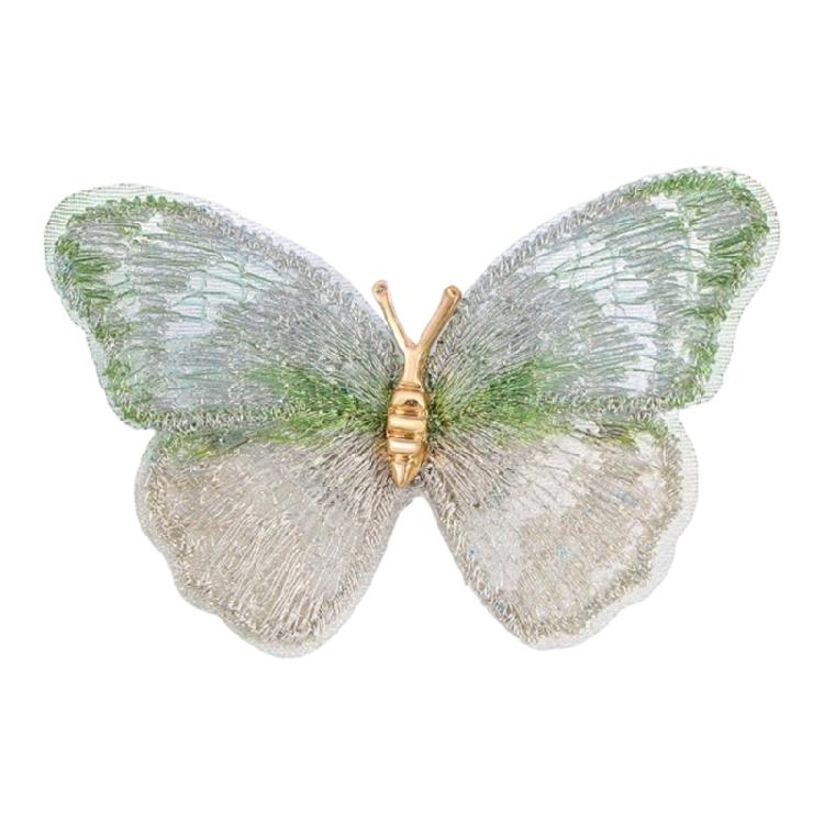 Embellished Embroidered Butterfly Jewelry Alloy Construction Sophisticated Designs for Parties or Casual Styling зелений
Embellished Embroidered Butterfly Jewelry Alloy Construction Sophisticated Designs for Parties or Casual Styling зелений