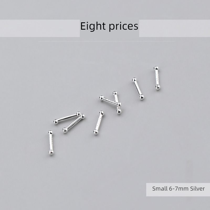 Xiangnan Women s Minimalist Ear Stretcher Sleep Summer Pure Silver 999 foot silver ear stick 6-7mm silver (8 price)
Xiangnan Women s Minimalist Ear Stretcher Sleep Summer Pure Silver 999 foot silver ear stick 6-7mm silver (8 price)