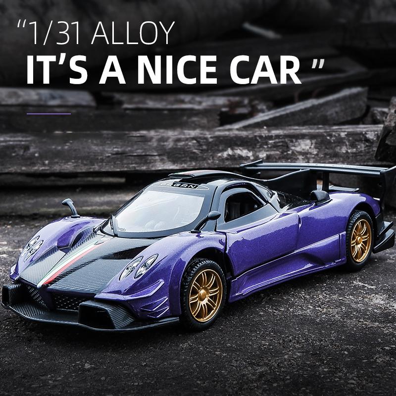 1:31 Pagani Huayra суперкар сплав автомобиля модель литья под давлением звук и свет модель автомобиля коллекция игрушек подарок для детей
1:31 Pagani Huayra суперкар сплав автомобиля модель литья под давлением звук и свет модель автомобиля коллекция игрушек подарок для детей