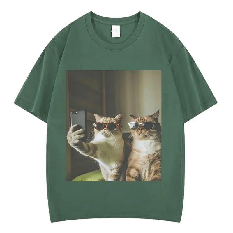 2026 Vintage Selfie Buddy Funny Cat Meme T Shirt Unisex Women Harajuku Fashion Tshirts Shortsleeved Cotton Hiphop Casual Tshirt 4XL
2026 Vintage Selfie Buddy Funny Cat Meme T Shirt Unisex Women Harajuku Fashion Tshirts Shortsleeved Cotton Hiphop Casual Tshirt 4XL