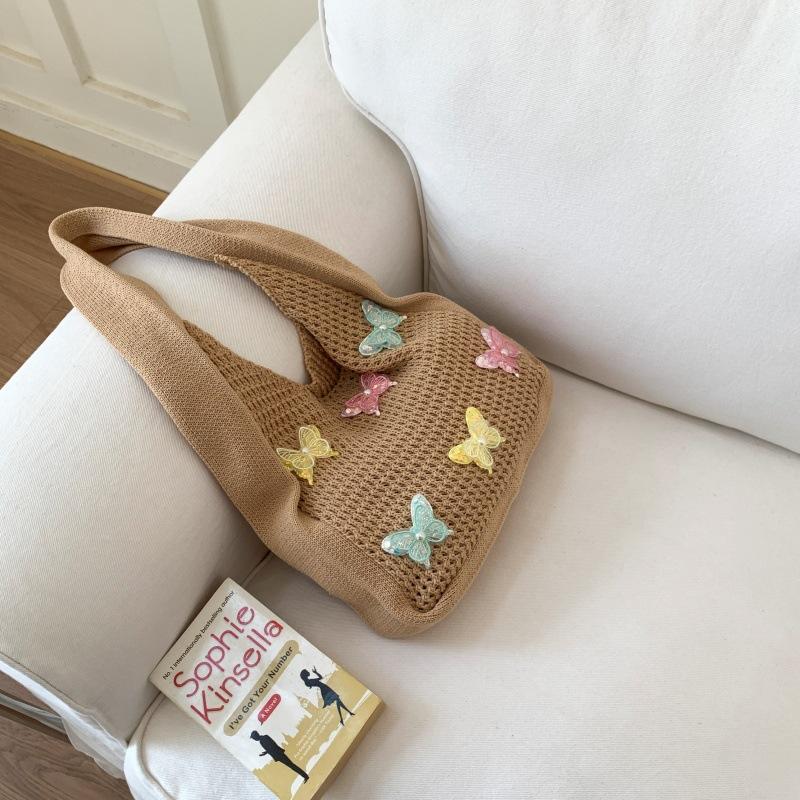 2025 new high-end knitted bag hollow bag simple shoulder bag bow element knitted bag жовтий
2025 new high-end knitted bag hollow bag simple shoulder bag bow element knitted bag жовтий