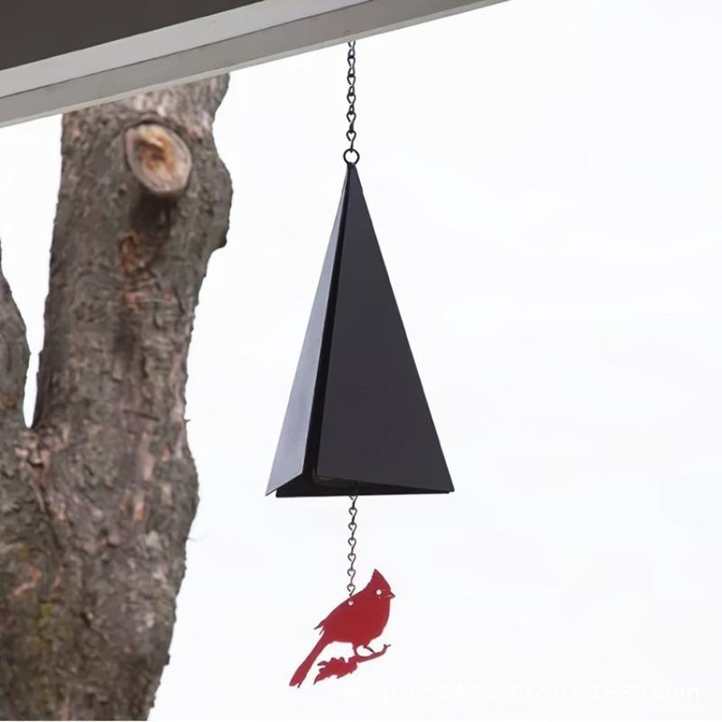 Outdoor Wind Chimes Triangle Creative Patio Balcony Eaves Iron Metal Wind Chime Ornaments
Outdoor Wind Chimes Triangle Creative Patio Balcony Eaves Iron Metal Wind Chime Ornaments