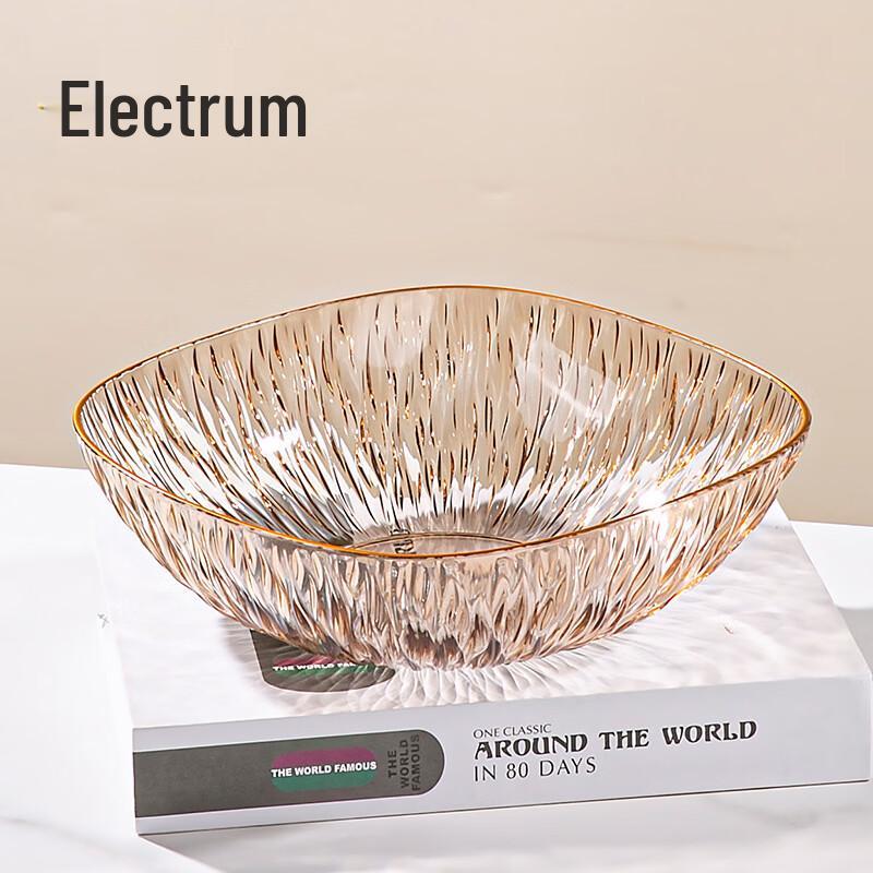 Ru Han Elegant Gold Rim Plastic Fruit & Snack Plate
Ru Han Elegant Gold Rim Plastic Fruit & Snack Plate
