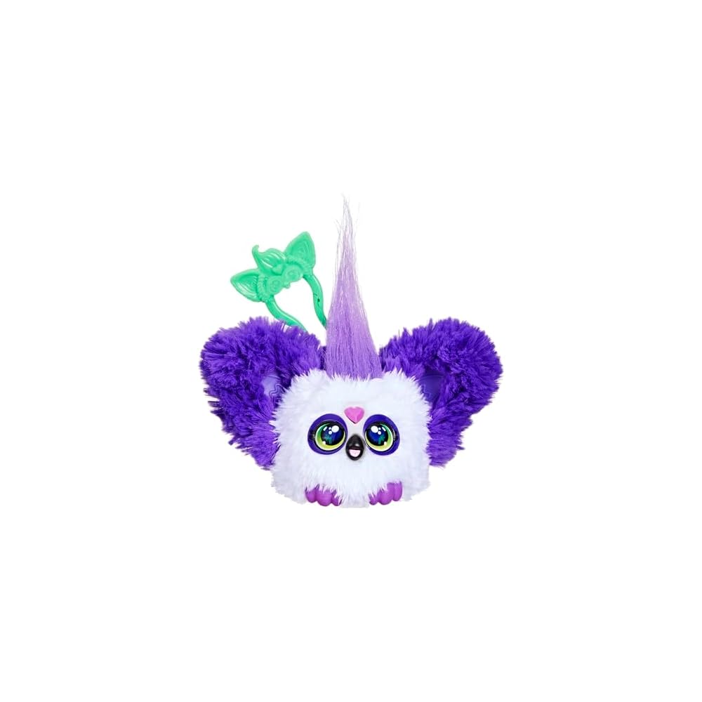 Hasbro Furby Furblets Bamboo Mini Plush Toy for Boys and Girls Ages 6 and Up Black and White Panda Interactive Sound G1698
Hasbro Furby Furblets Bamboo Mini Plush Toy for Boys and Girls Ages 6 and Up Black and White Panda Interactive Sound G1698