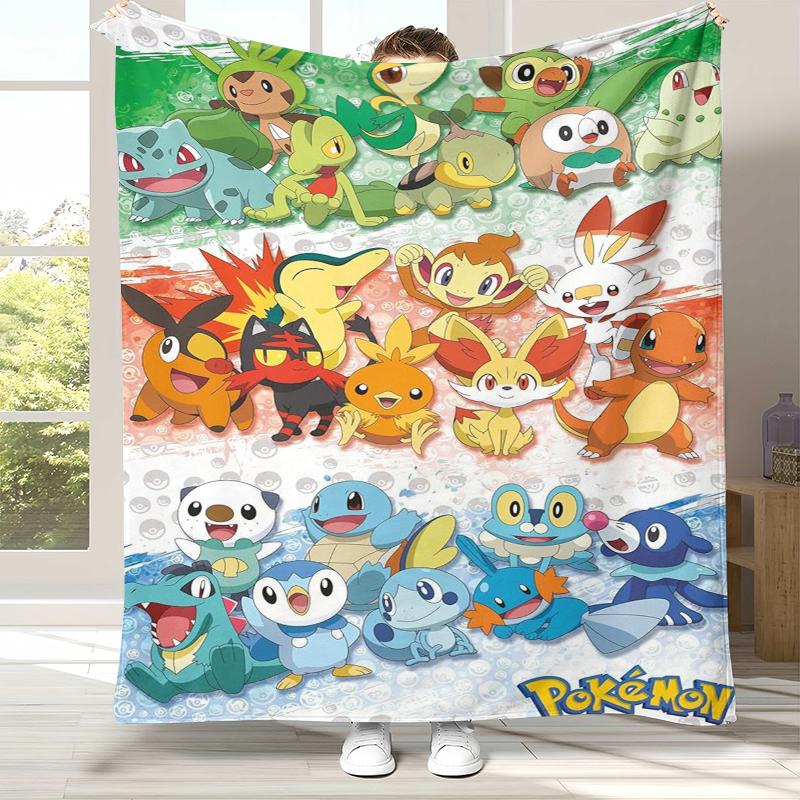 Kawaii Pokemon Pikachu Cartoon Flannel Blanket,Ultra Soft Warm Plush Throw for Home Bedroom Bed Sofa Cover Office Camping gift 75x90cm
Kawaii Pokemon Pikachu Cartoon Flannel Blanket,Ultra Soft Warm Plush Throw for Home Bedroom Bed Sofa Cover Office Camping gift 75x90cm