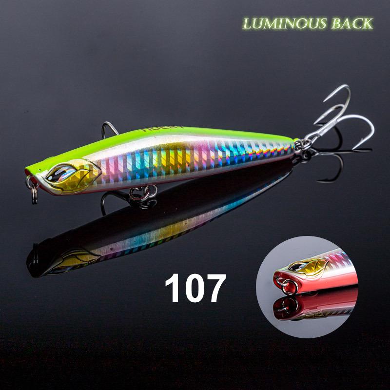 Noeby Twitching Pencil Lure for Bass and Mandarin Fish 99mm 28g
Noeby Twitching Pencil Lure for Bass and Mandarin Fish 99mm 28g