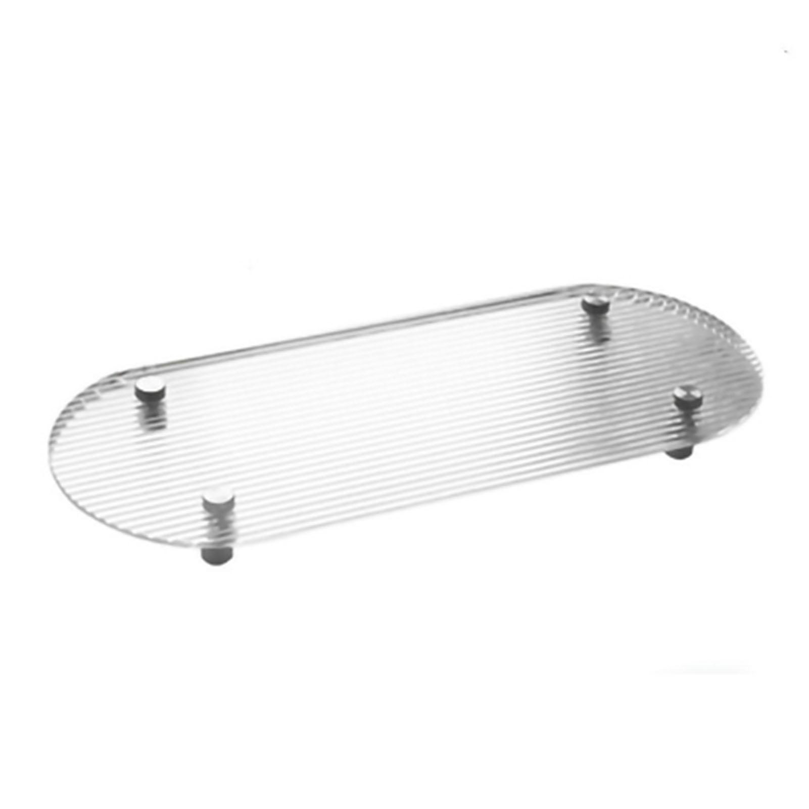 Clear Vanity Tray Transparent Acrylic Simple Modern Style Widely Used Coffee Table Tray for Family
Clear Vanity Tray Transparent Acrylic Simple Modern Style Widely Used Coffee Table Tray for Family